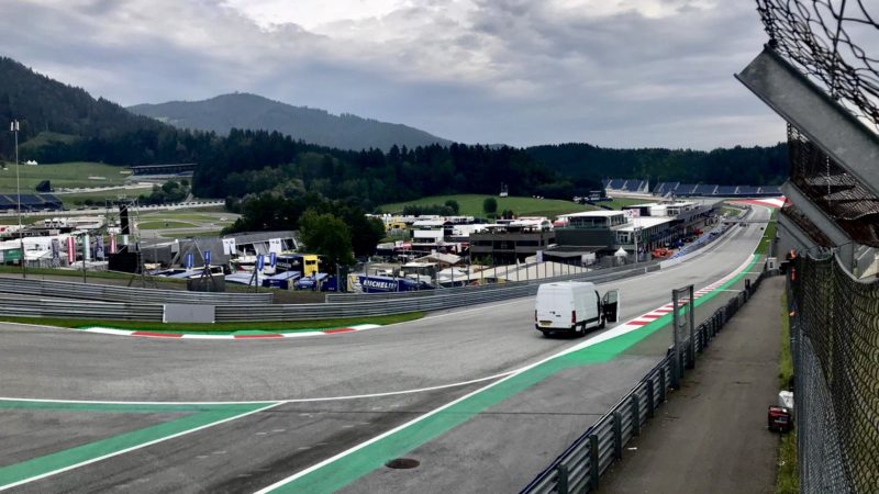 Austria MotoGP 2019 track marking