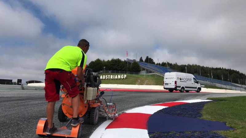 Austrian MotoGP Roadgrip Circuit Painting