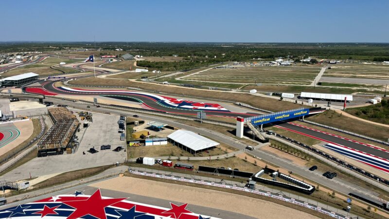 COTA track design roadgrip america