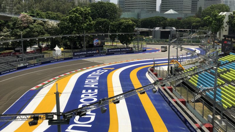 Circuit Marking Grand Prix Singapore