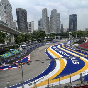 F1 circuit painting roadgrip