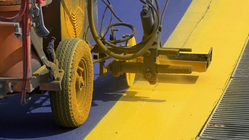 F1 line marking roadgrip