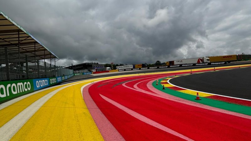 F1 track design roadgrip spa belgium