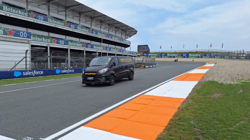 F1 track marking zandvoort