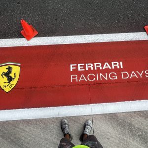 Ferrari branding installation miami