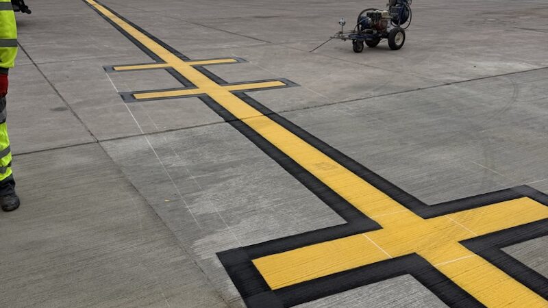 Manchester Airport stand reconfiguration roadgrip