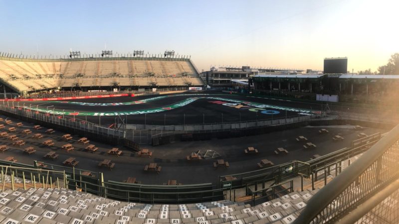 Mexico F1 GP 2018 track design