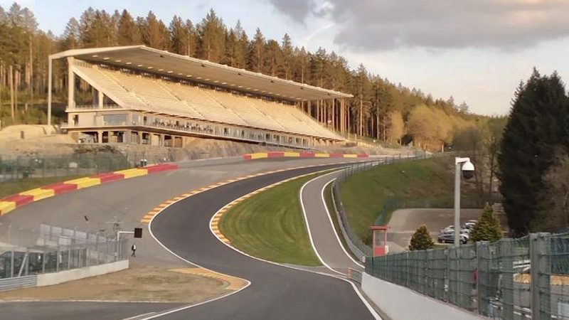 Spa Circuit WEC 2022 track painting