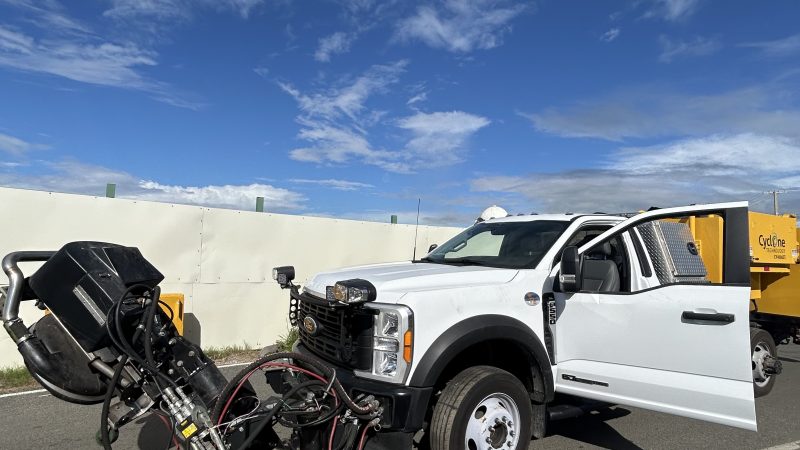 UHP rubber removal runway