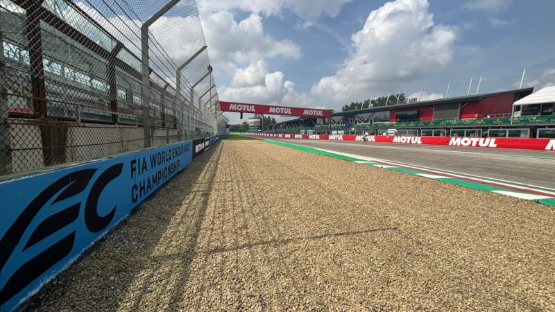 WEC Imola circuit painting