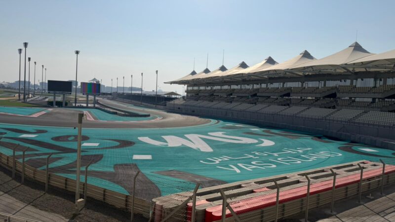 abu dhabi f1 run off design