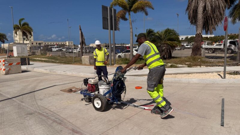 airfield line marking anguilla