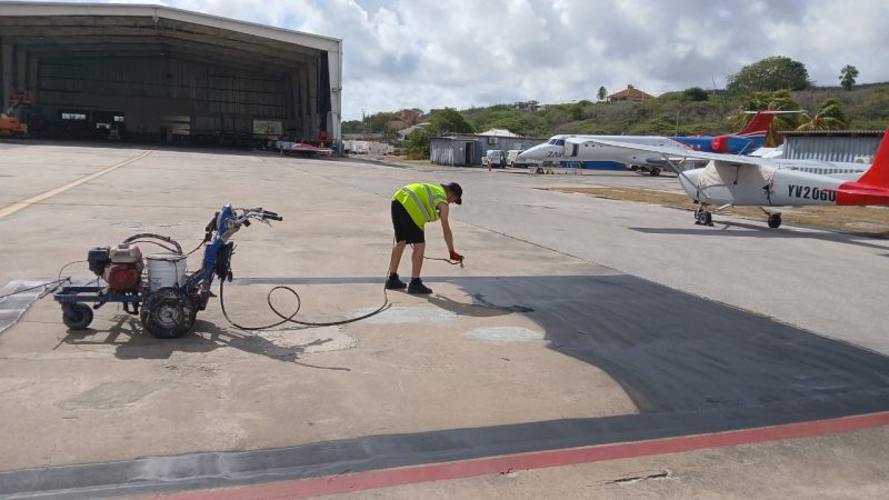 airfield painting curacao