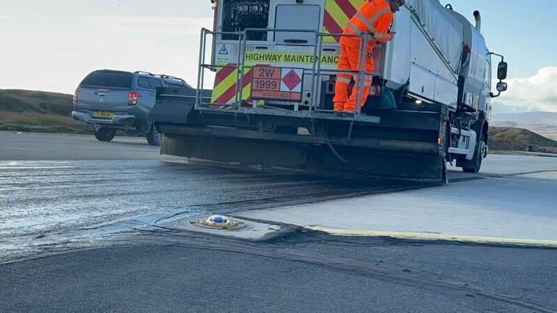 airfield preservation truck roadgrip