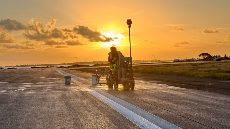 antigua runway painting roadgrip