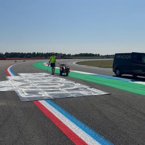 assen track marking motorsport