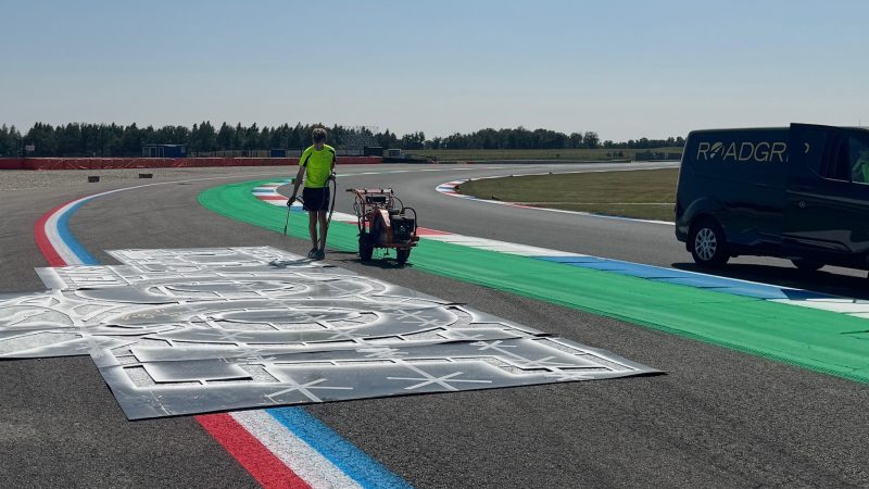 assen track marking motorsport