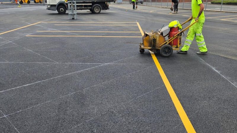 car park bay marking roadgrip uk