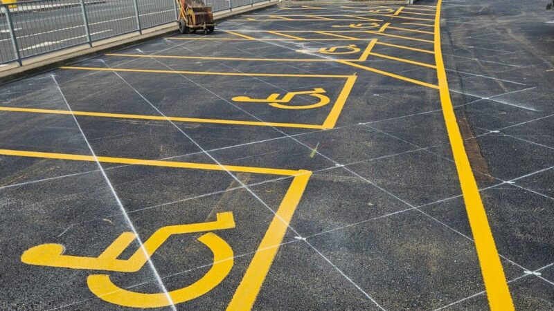 car park bay painting roadgrip