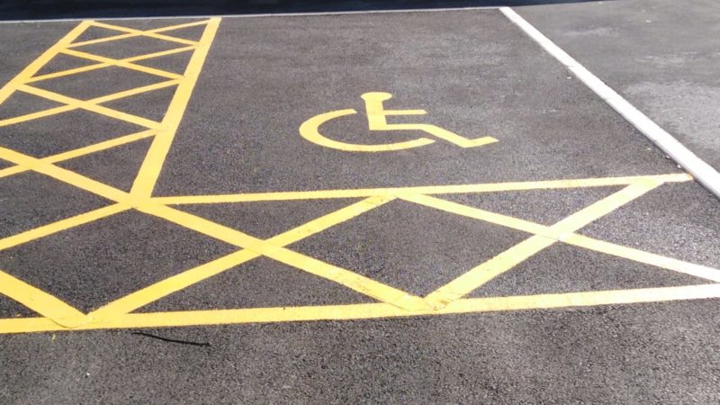 car park line marking