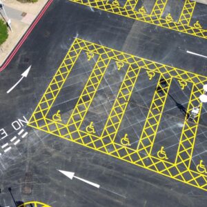 car park marking coventry hospital roadgrip