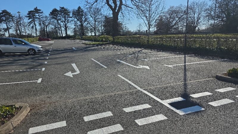 car park marking london