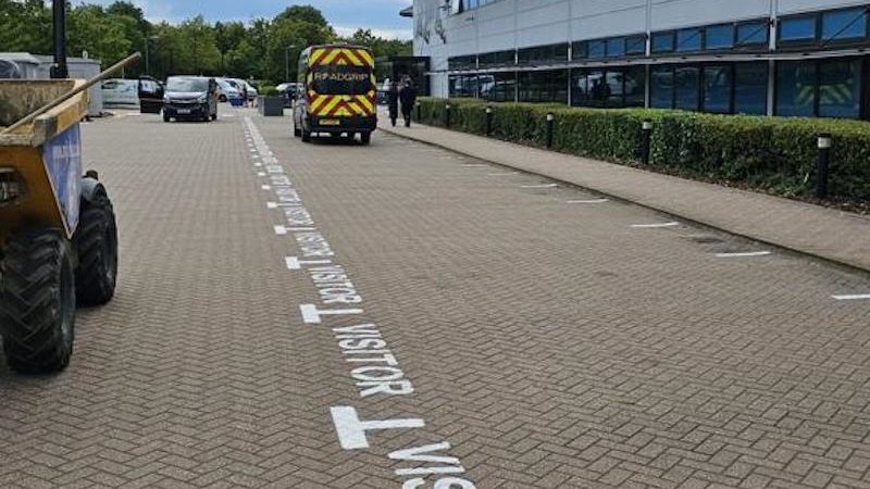 car park painting sign making roadgrip uk