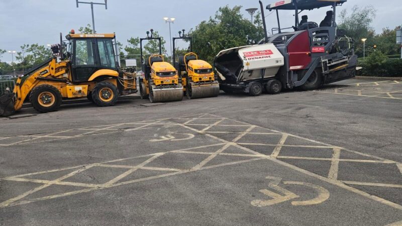 car park refurb equipment
