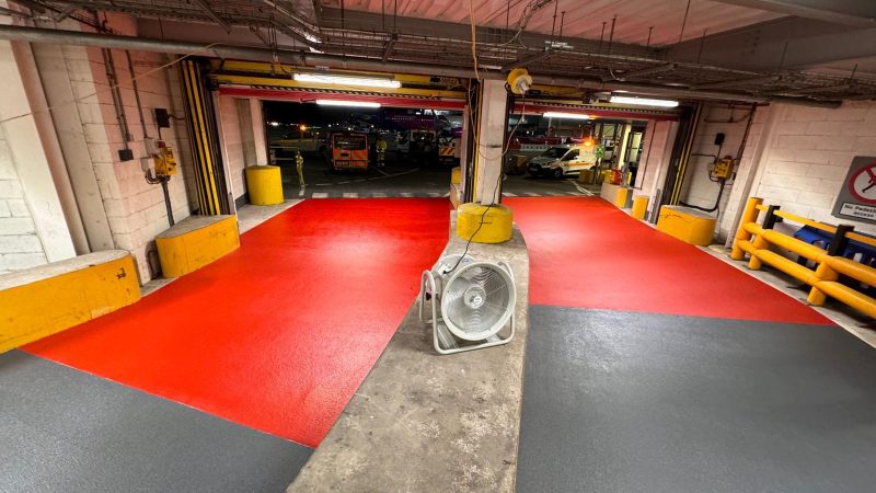 car park resin flooring london