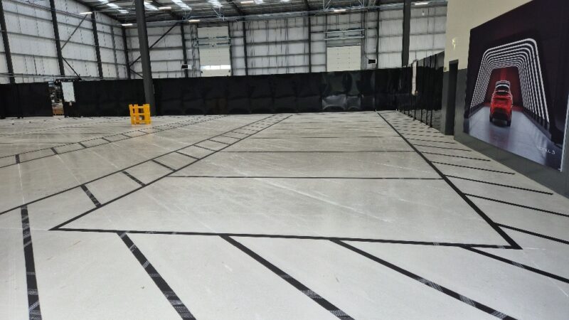 car showroom flooring