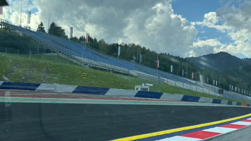 circuit line marking red bull ring