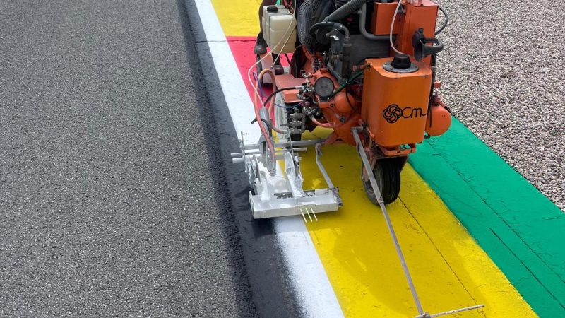 circuit line marking roadgrip motorsport