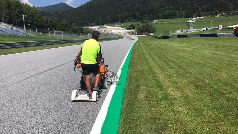 circuit marking motorsport roadgrip austria