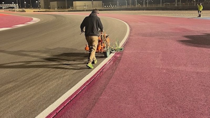 circuit painting motorsport roadgrip lusailjpg