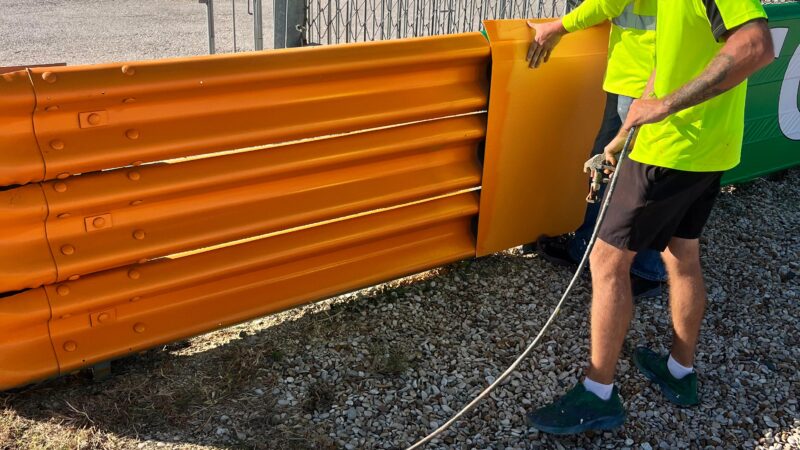 circuit wall painting roadgrip