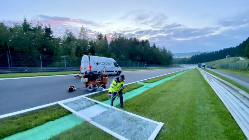 countdown marker track painting roadgrip