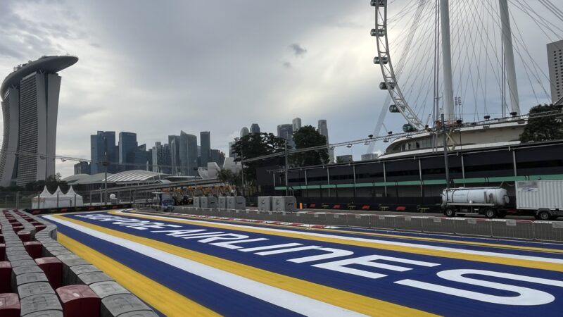 creating singapore street circuit roadgrip