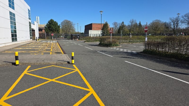 disabled bay marking london