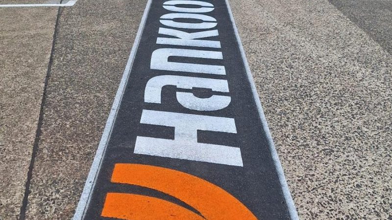 eco conscious motorsport track marking berlin