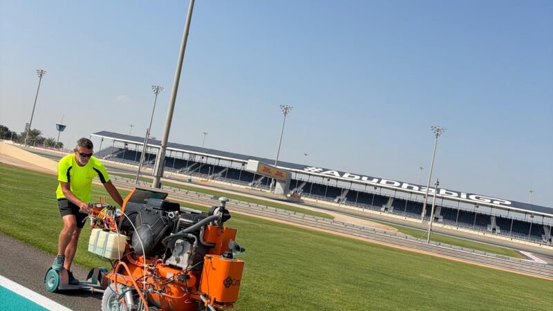 edge line painting motorsport roadgrip