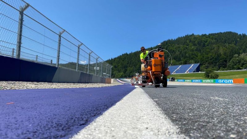 edge line painting motorsport roadgrip