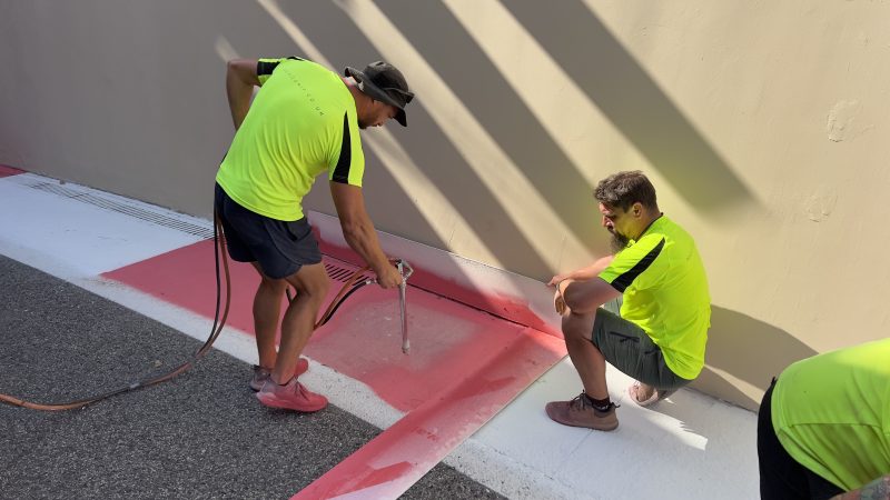 edge line painting roadgrip