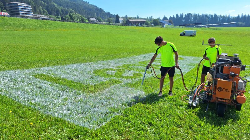 event grass painting artwork roadgrip