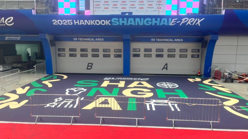 formula e branding roadgrip shanghai