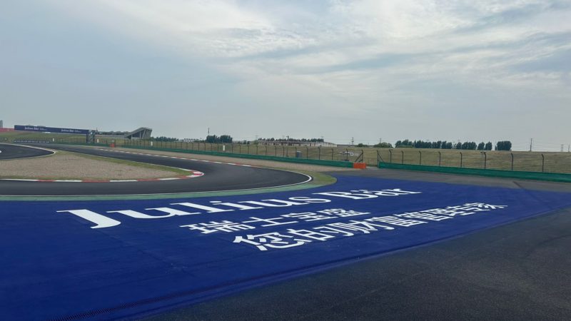 formula e china track painting