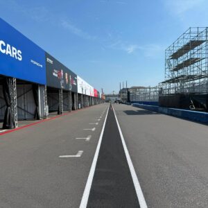 formula e tokyo track painting