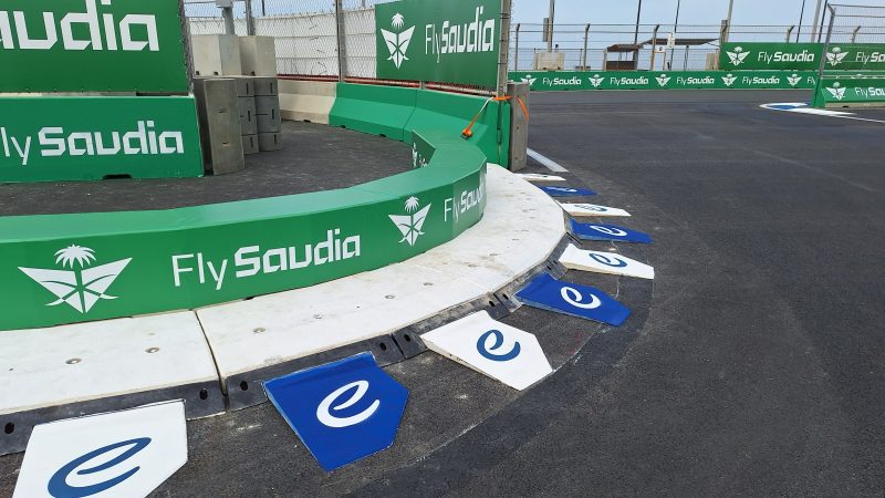 formula e track branding roadgrip