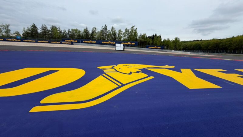 goodyear branding race tracks roadgrip