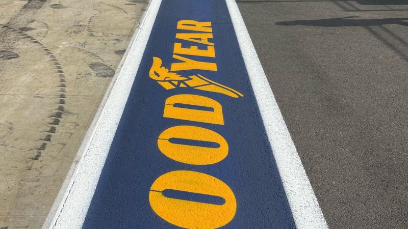 goodyear pit lane branding roadgrip