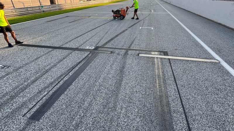 grid marking red bull ring